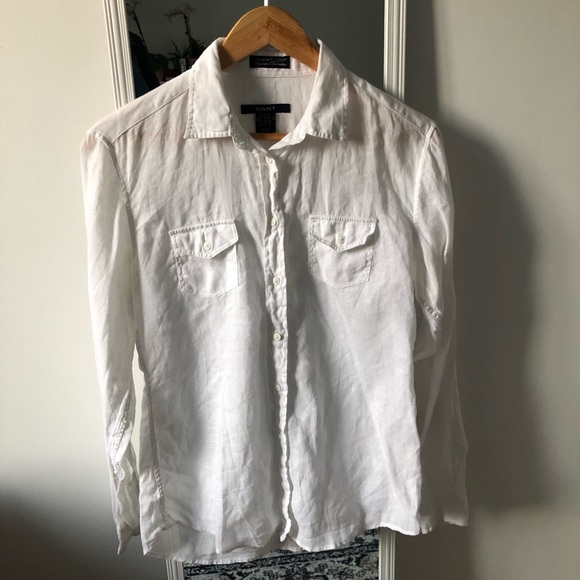 Gant - White Blouse - Picture 2 of 3